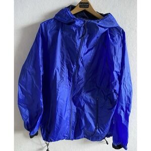 REI Jacket‎ L Blue SoftShell Athletic Full Zip Mens Large